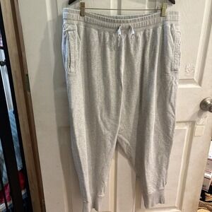 Nike Sportswear Club Fleece Joggers Mens 3XL Gray Sweatpants Embroidered Pants
